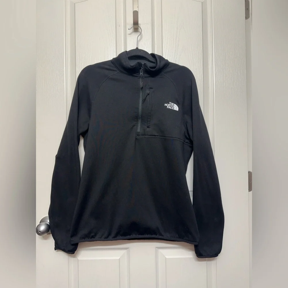 The North Face Men's Canyonlands 1/2-Zip Pullover- Black- Medium